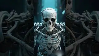 When the Skull Gets in Your Face&hellip;#ai #skull