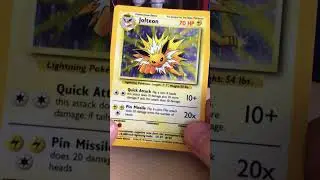 Jungle No Set Symbol Error Pokemon Cards #pokemon #pokemonshorts