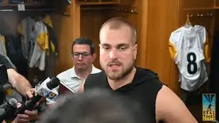 Steelers TE Pat Freiermuth speaks about Aaron Rodgers...