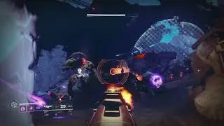 Destiny 2 - Six: Acanthos: Gate Lord Vex Fight (Lowers Shield) Goblins, Minotaurs Sentinal Gameplay