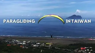 PARAGLIDING AND WATERFALL JUMPING IN TAIWAN (Travel Vlog)