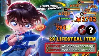 CHINA LUBAN 2X LIFESTEAL ITEM SUSTAINING BURST ENEMIES IN FARM LANE! | TOP 1 LUBAN BUILD & ARCANA