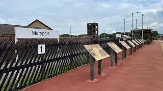 Maryport Station - Cumbrian Coast Line (1st July 2022)