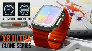 X8 ULTRA smart watch |  Clone series එකට කැමති අයට