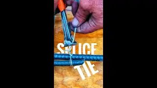 Rebars Splice Tie #tying #shorts #viral