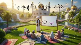 Alif Baa Taa | 3D Islamic Cartoon Song | الف باء تاء | Learn Arabic Alphabet for Kids 