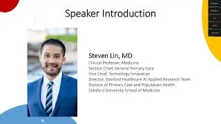 Advancing Artificial Intelligence & Machine Learning for the Future of Primary Care & Pop. Health