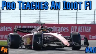 A Pro Driving Coach Tries To Get Me Faster At F1 22 (AD)