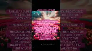 A Course in Miracles #acim Workbook for Students Introduction