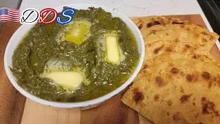 Spicy Rapini Saag recipe | Classic Saag recipe | Rapini /Broccoli rabe curry #saag #vegetables #fyp