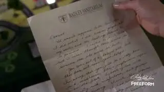 Pll 7x11 Spencer reading Mary Drake's letter