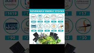 Renewable energy stocks share market longterm investment portfolio #shorts #2024 #bank #viral