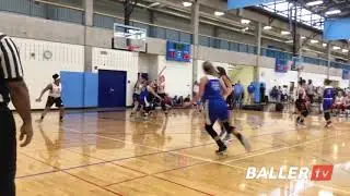 Claire Highlights vs MN Stars Turner AAU State Tournament 2018
