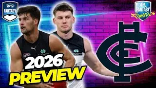 Carlton Blues Club Preview | AFL Fantasy 2026