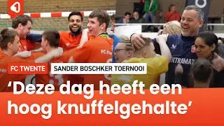 Twintigste editie Sander Boschker toernooi: Twentse Zorgcentra de zaal in met FC Twente-spelers