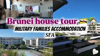 Brunei house tour 🏡 || Military families accommodation || Sarujit ||