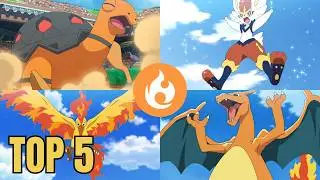 TOP 5 Pok&eacute;mon de Fogo Mais Fortes 🔥 (Ranking Atualizado)