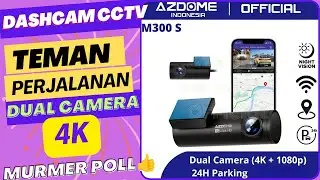 Review Dashcam Kamera cctv mobil azdome M300s