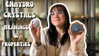 ENHYDRO CRYSTALS: The Waters Within 🌊🦋 Meanings and Properties - MANIFESTING WITH THE NEW MOON ETC