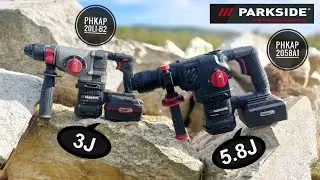 Dezamagire! Rotopercutor Parkside Performance PKHAP 2058A1, 5.8J vs PKHAP 20LI- B2