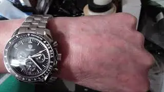 Watchdives WD1860 - Quick look - Nice Watch - Not a Speedmaster.