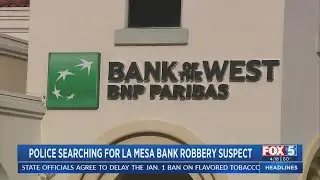 Robber Makes Off With Cash From La Mesa Bank