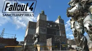 Sanctuary Hills Mega-Base Tour! POWER ARMOR SPECIAL Fallout 4 Settlement Build