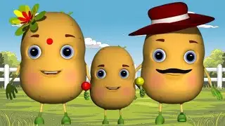 🥔 Aloo Kachaloo Beta Kahan Gaye The | Aalu Kachalu Beta Kahan Gaye The | Hindi Rhymes | Hindi Poem 