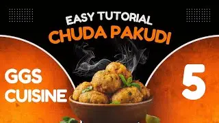 GGS cuisine 5 || making Chuda Pakudi for lordships ||Guru Gauranga Seva.