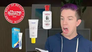 Reacting to Allure's Best Skin Care of 2020