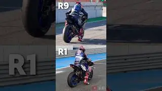 Yamaha R9 vs R1 - LAUNCH CONTROL *PURE SOUND*
