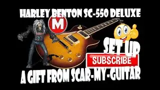 Thursday Hang. Setting Up My New Harley Benton From Scar My Guitar.