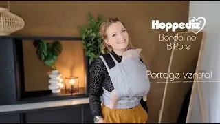 NOUVEAU - porte bébé BONDOLINO B.PURE - Portage ventral | Hoppediz