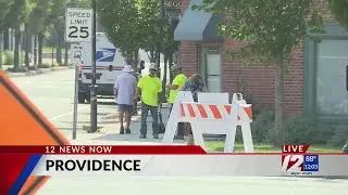 Some continue to work outdoors in the extreme heat