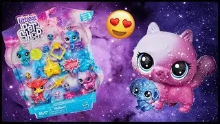 UNBOXING GALAXY THEMED LITTLEST PET SHOPS!?