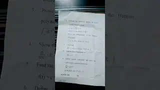 mjpru msc physics first sem. mathematical physics paper