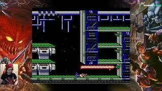 KarmaJolt Stream Highlights Ep 3 - Frame Perfect Dodge!? (Contra, NES)