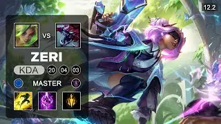 Zeri Top vs Cho'Gatch - EUW Master - Season 12 Patch 12.2