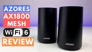 Best Budget WiFi 6 Mesh (2020) || AZORES WiFi 6 AX1800 Mesh Review