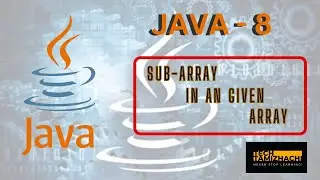 How to find the Sub-array in an given Array | Sub-Array | DSA #dsa #array #leetcode #coding #java