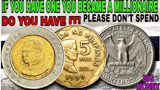 Quarter Dollar Philippines Peso | Rare Coins Comparison  Discover Their True Value Million Dollar💰💵?