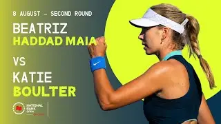 HADDAD MAIA VS BOULTER | NATIONAL BANK OPEN - TORONTO | ROUND 2