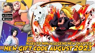 Naruto: Ninja Legend New Chapter Redeem new Gift Code August 2023