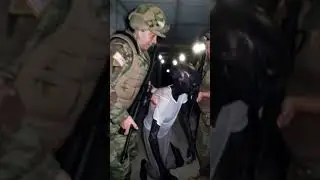Escort of the entity? #military #alien #creature