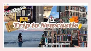 #周遊列角 🇭🇰🇬🇧｜我去Newcastle看海+第一次搭英國地鐵🚇｜Newcastle Tynemouth週末市集｜Leeds周邊遊｜#astridinleeds｜英國生活