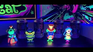 Alice In Wonderland Funko Soda Figures Blacklight Funko Shop Exclusive #funko #soda #alice