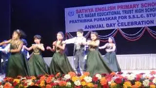 Sathya English Primary School Annual Day Dance Performance of 2nd std Students 2020
