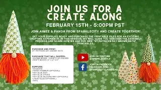 Create Along - ST PATRICKS DAY GNOME HATS