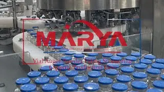 Машина для розлива порошка в флаконы Marya Auger Производитель и поставщик укупорочной линии