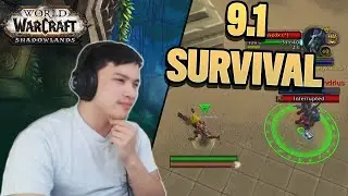 BACK ON THE SHADOWLANDS GRIND? 9.1 SURVIVAL HUNTER! | Jellybeans Highlights